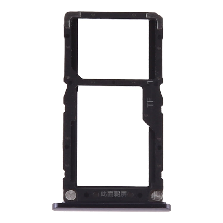 SIM Card Tray + Micro SD Card For Xiaomi MI 8 Lite (Black)