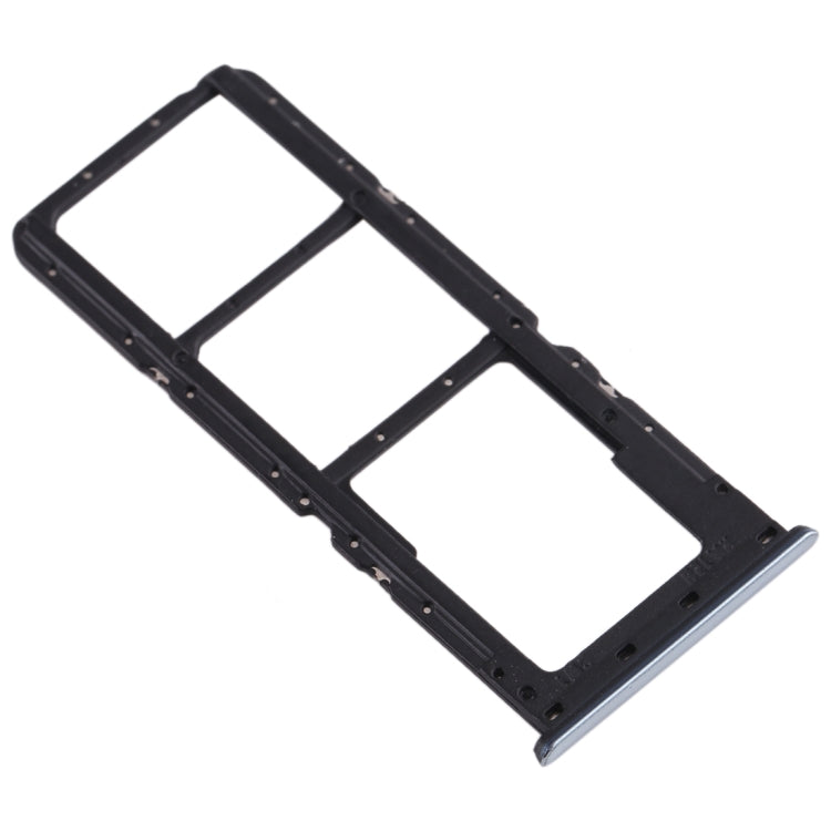 SIM Card Tray + SIM Card Tray + Micro SD Card Tray for Realme X2 (Silver)