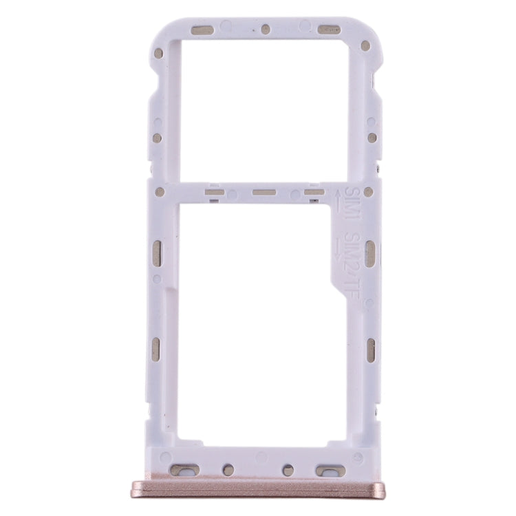 SIM Card Tray + SIM / Micro SD Card Tray For Meizu M6T (Pink)