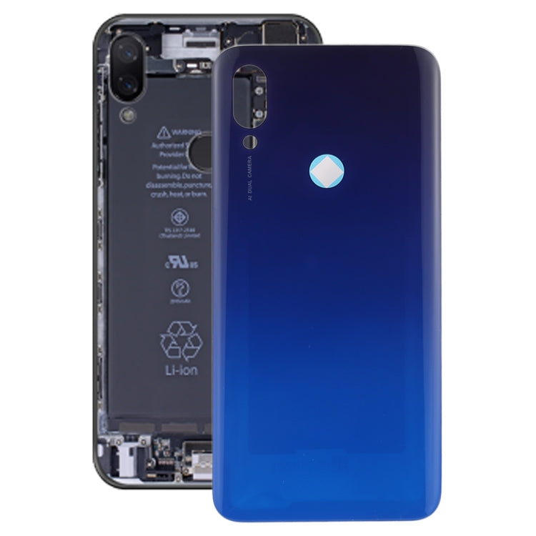 Cache batterie arrière pour Xiaomi Redmi 7 (Twilight Blue)