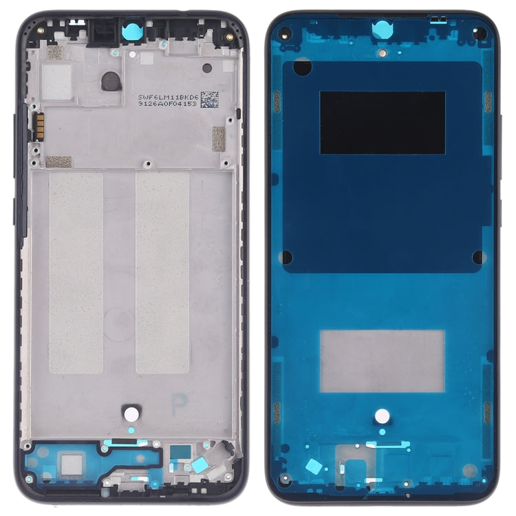 Middle Frame Bezel Plate with Side Keys for Xiaomi Redmi 7 (Black)