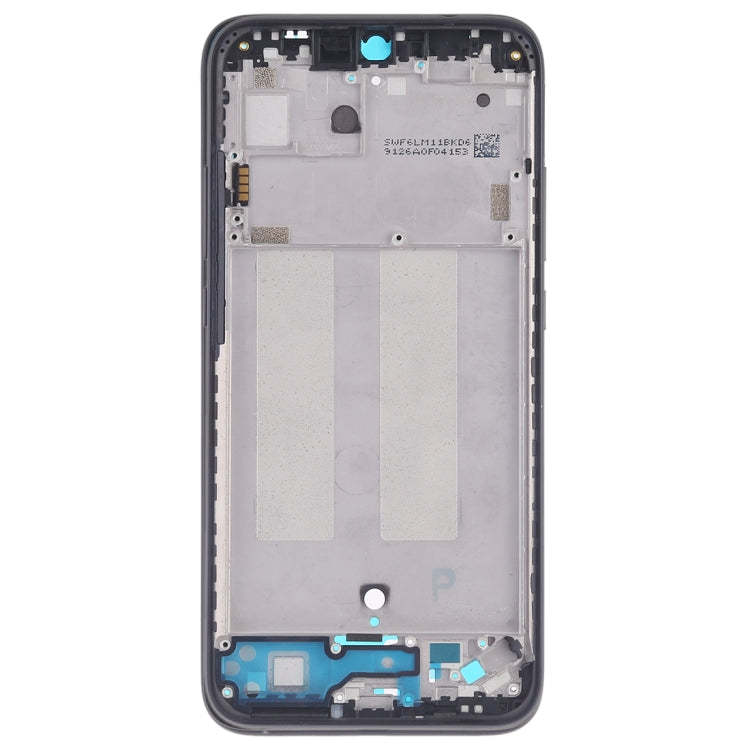 Placa de Bisel de Marco Medio con Teclas Laterales Para Xiaomi Redmi 7 (Negro)