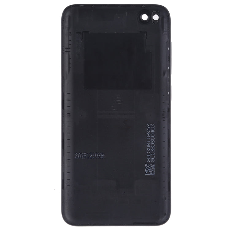 Tapa Trasera de Batería con Teclas Laterales y Lente de Cámara Para Xiaomi Redmi Go (Negro)