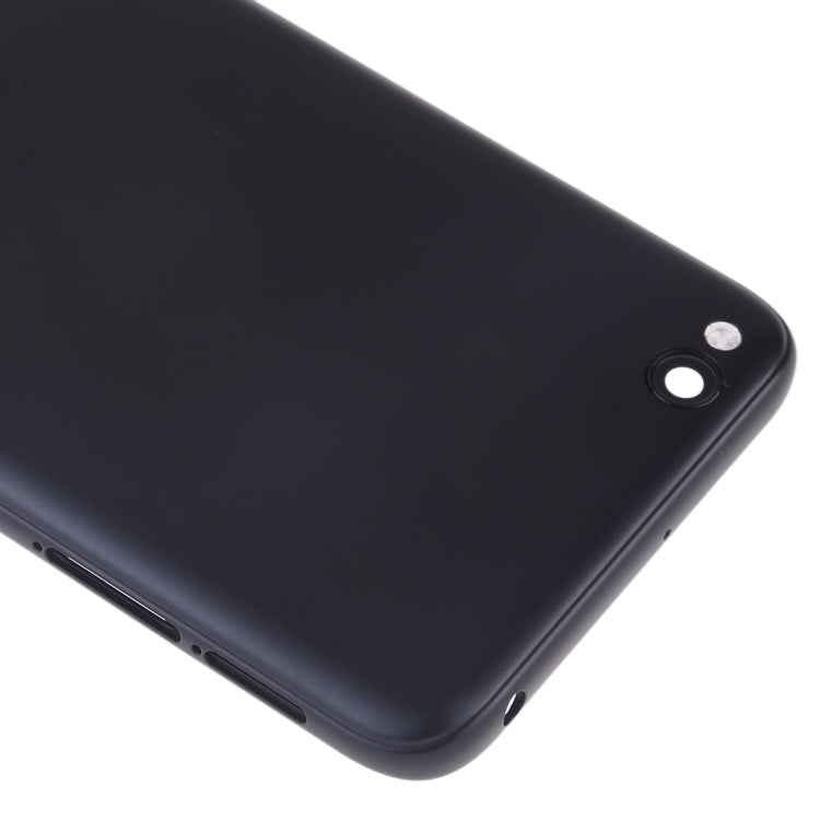 Coque Arrière de Batterie avec Touches Latérales et Objectif d'Appareil Photo pour Xiaomi Redmi Go (Noir)