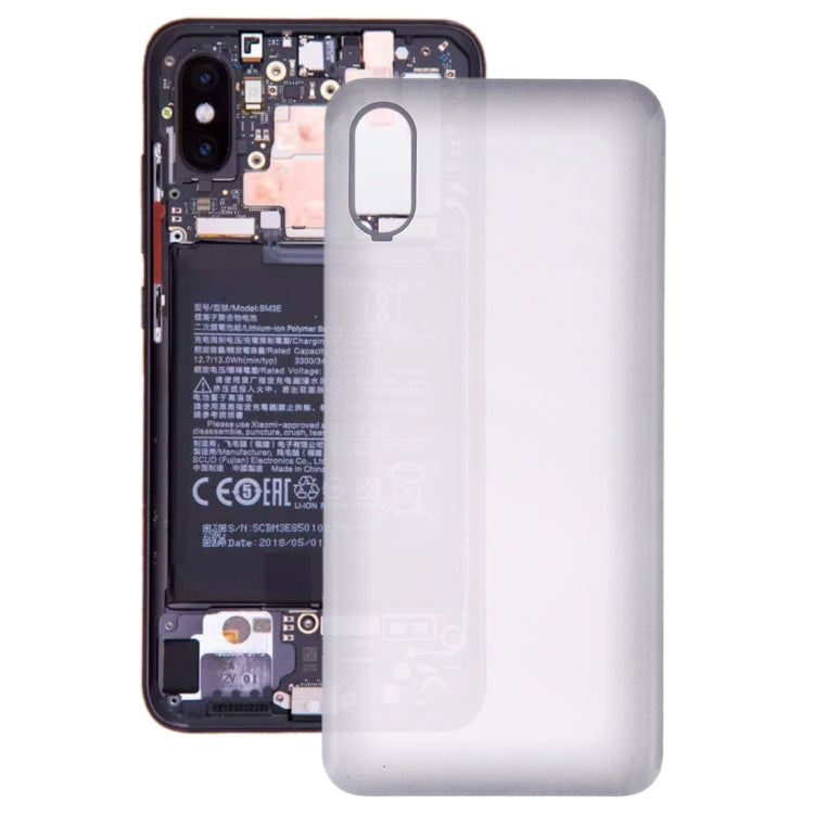 Tapa Trasera de Batería Para Xiaomi MI 8 Explorer (Blanco Claro)