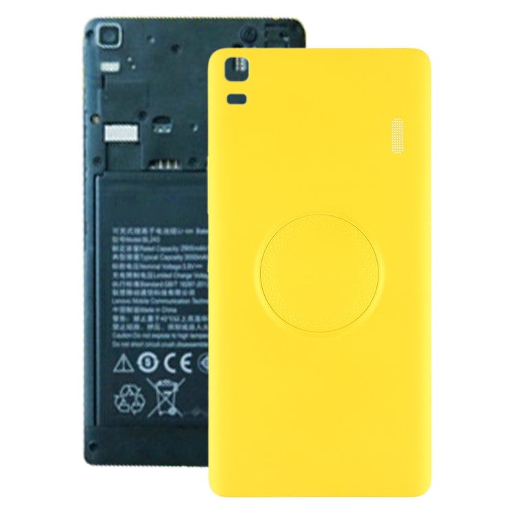 Couvercle arrière de la batterie pour Lenovo K30 Note (jaune)