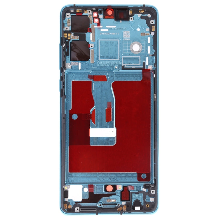Carcasa Frontal Placa de Bisel de Marco LCD con Teclas Laterales Para Huawei P30 (Crepúsculo)
