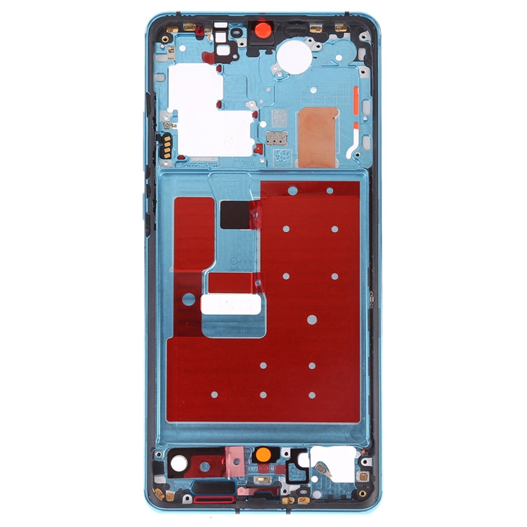 Carcasa Frontal Placa de Bisel de Marco LCD con Teclas Laterales Para Huawei P30 Pro (Crepúsculo)