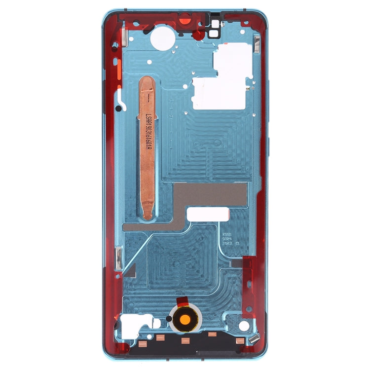 Front Housing LCD Frame Bezel Plate with Side Keys for Huawei P30 Pro (Twilight)