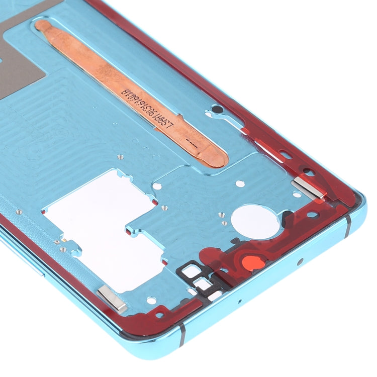 Carcasa Frontal Placa de Bisel de Marco LCD con Teclas Laterales Para Huawei P30 Pro (Crepúsculo)