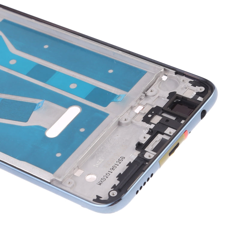 Placa de Bisel de Marco LCD de Carcasa Frontal con Teclas Laterales Para Huawei Y9 (2019) (Negro)