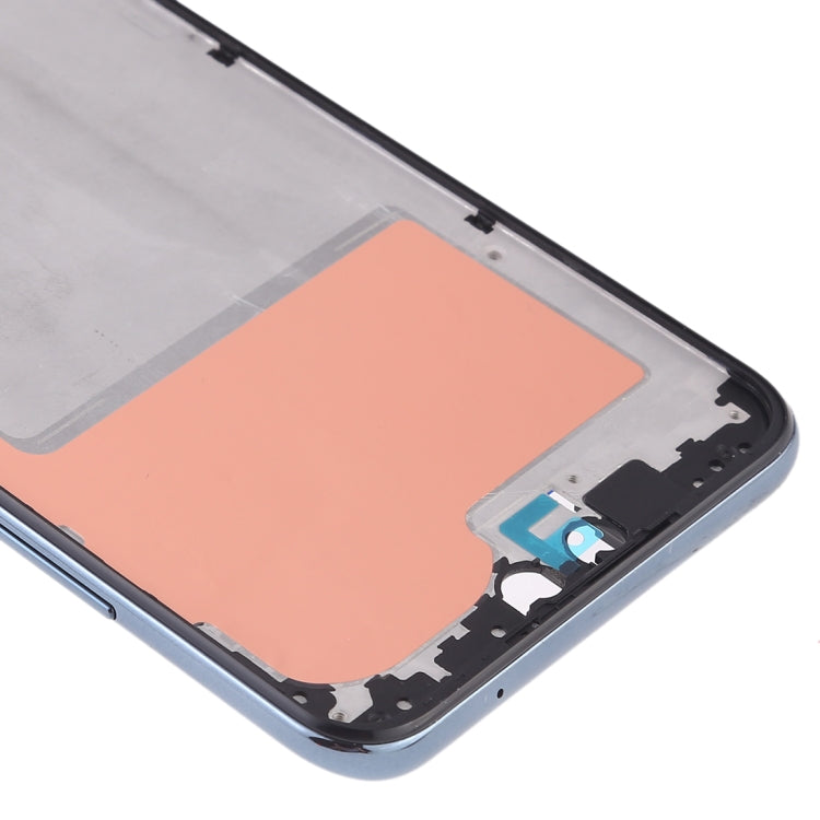 Placa de Bisel de Marco LCD de Carcasa Frontal con Teclas Laterales Para Huawei Y9 (2019) (Negro)
