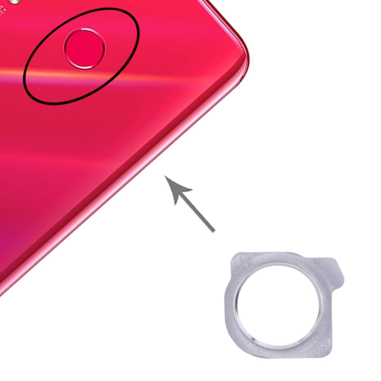 Fingerprint Protector Ring for Huawei Nova 4 (Silver)