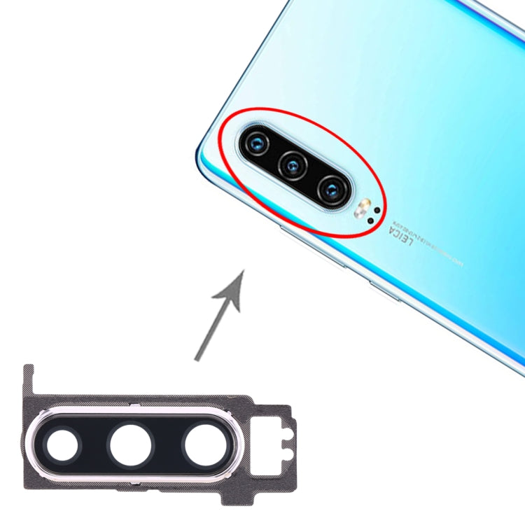 Camera Lens Cover For Huawei P30 (White)