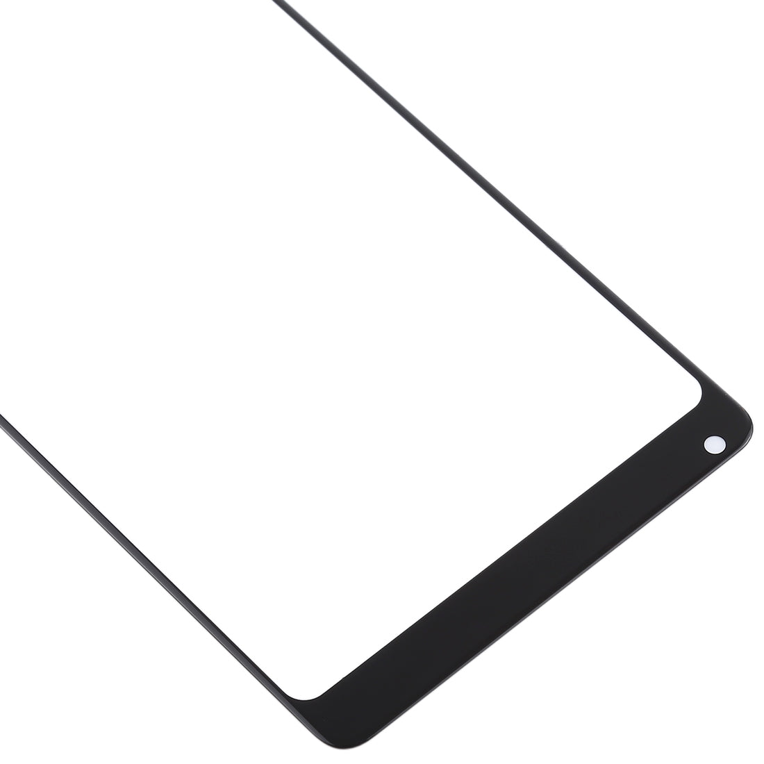 Cristal Exterior Pantalla Frontal Xiaomi Mi Mix2 Negro