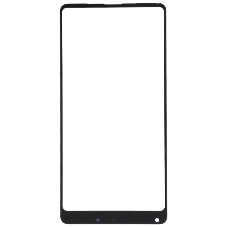 Lente de Cristal Exterior de Pantalla Frontal Para Xiaomi MI Mix 2S (Negro)