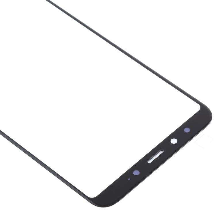 Lentille en verre extérieure de l'écran avant pour Xiaomi MI 6X (noir)