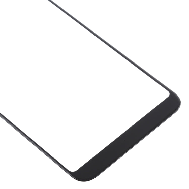 Lente de Cristal Exterior de Pantalla Frontal Para Xiaomi MI 6X (Negro)