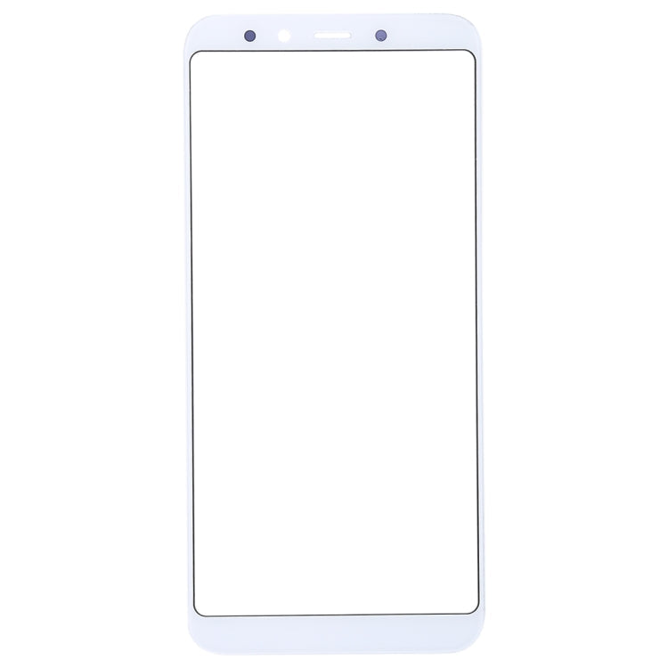 Lentille en verre extérieure de l'écran avant pour Xiaomi MI 6X (Blanc)