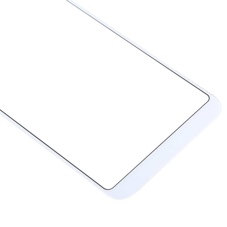 Lentille en verre extérieure de l'écran avant pour Xiaomi MI 6X (Blanc)