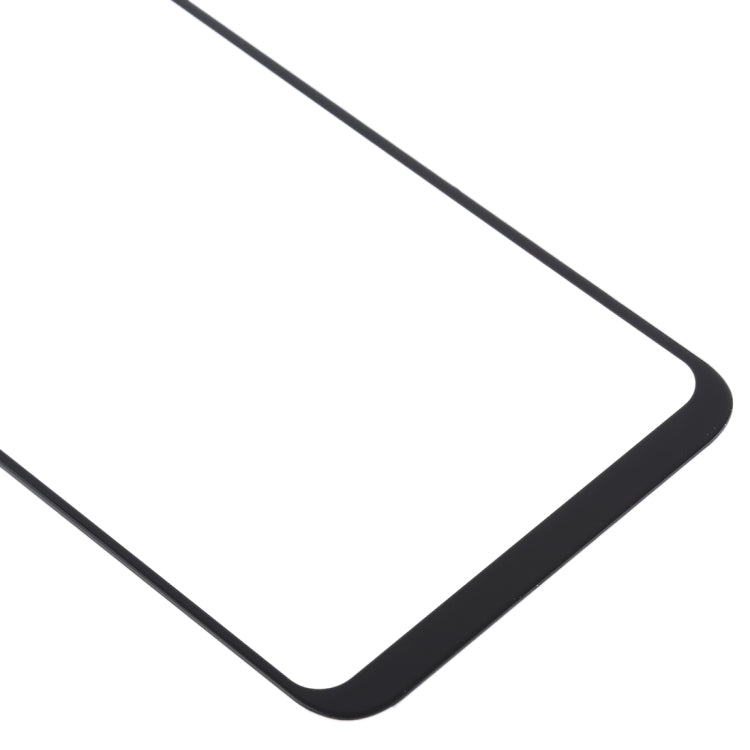 Lentille en verre extérieure de l'écran avant pour Xiaomi MI 8 (noir)