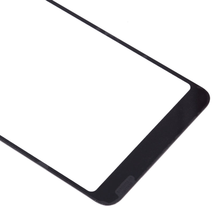 Lente de Cristal Exterior de Pantalla Frontal Para Xiaomi Redmi 5 (Negro)