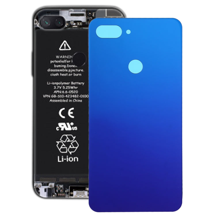 Back Battery Cover for Xiaomi MI 8 Lite (Twilight Blue)