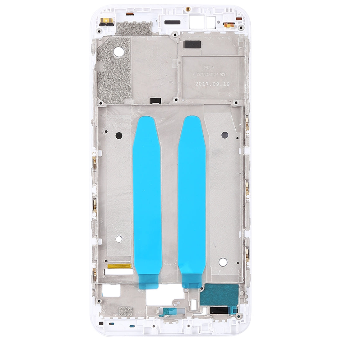 Châssis de cadre intermédiaire LCD Xiaomi Mi 5X / A1 Blanc