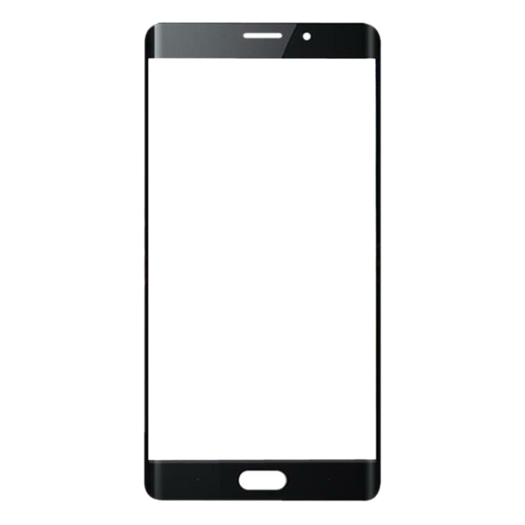 Lentille en verre extérieure de l'écran avant pour Xiaomi Note 2 (noir)