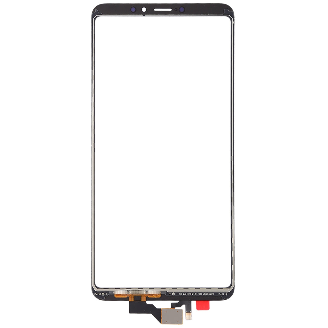Vitre Tactile Digitizer Xiaomi Mi Max 3 Noir