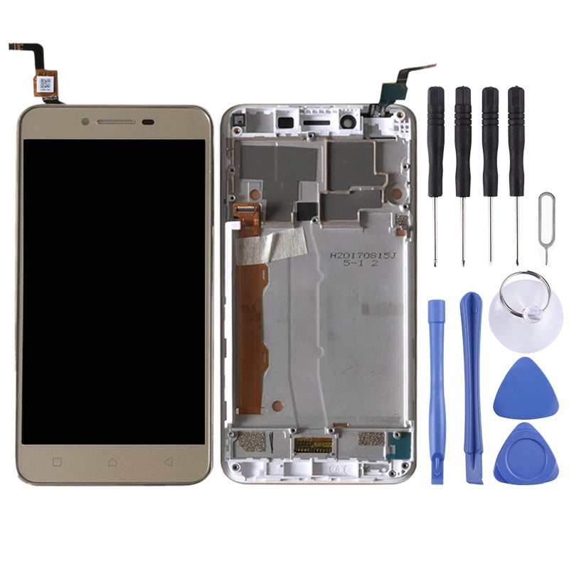 Ecran complet LCD + Tactile + Châssis Lenovo Vibe K5 A6020A40 Or