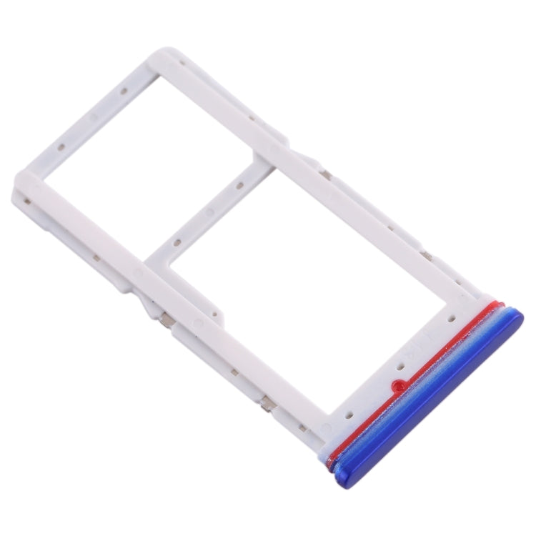 Tiroir Carte SIM + Tiroir Carte SIM / Micro SD Pour Xiaomi Redmi K30 4G (Bleu)