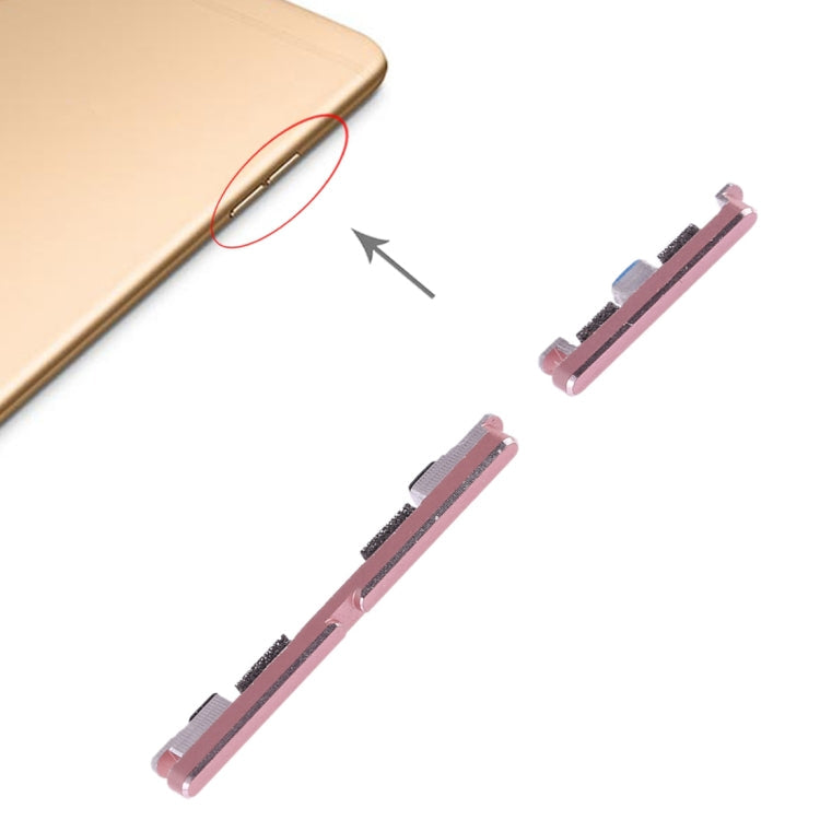 Side Keys For Oppo R11 (Pink)