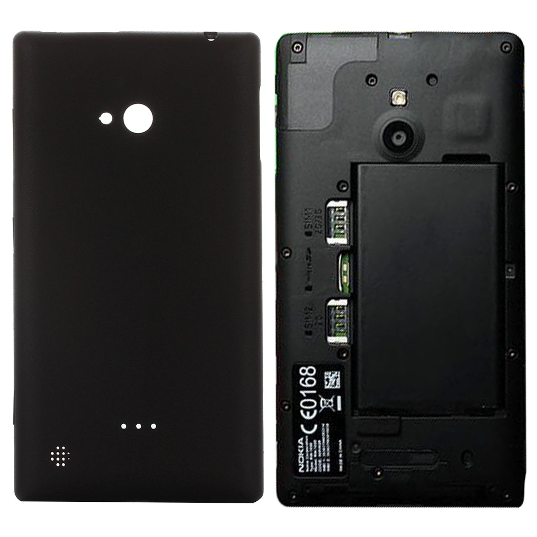 Battery Cover Back Cover Nokia Lumia 720 Black