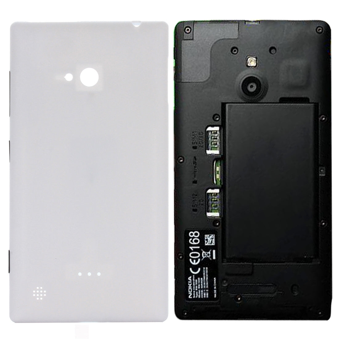 Battery Cover Back Cover Nokia Lumia 720 White