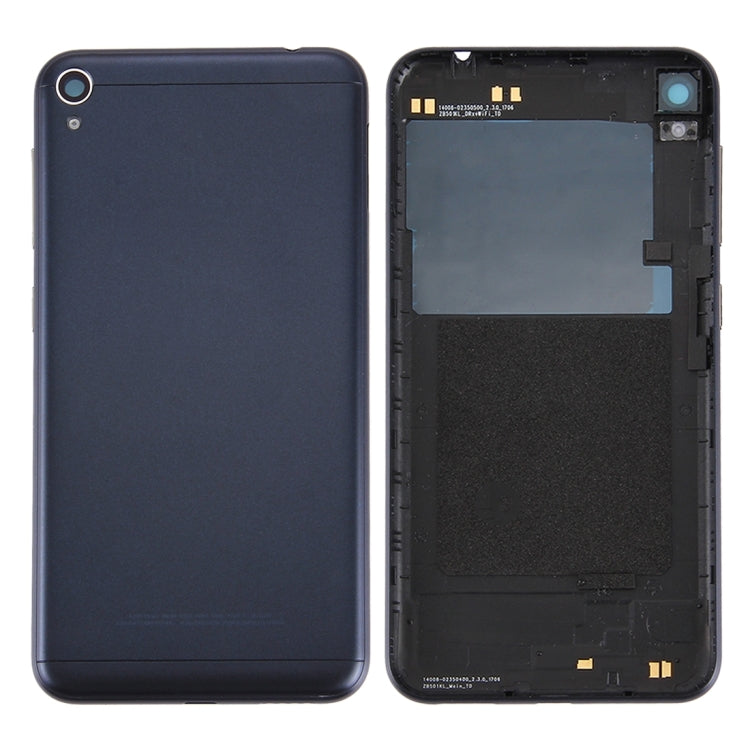 Cache arrière de batterie pour Asus Zenfone Live / ZB501KL (Bleu Marine)