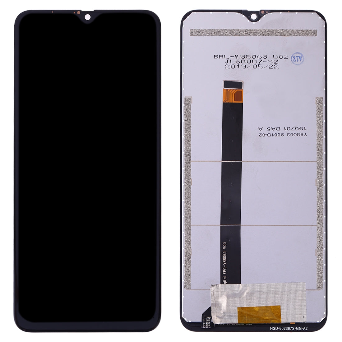LCD Screen + Touch Digitizer BlackView A60