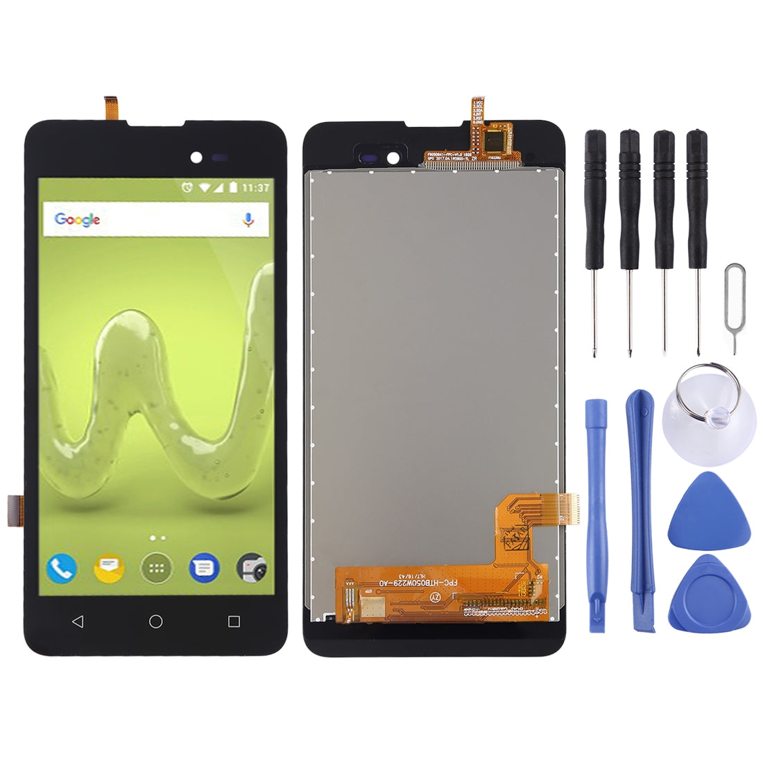 LCD Screen + Touch Digitizer Wiko Sunny 2 Plus Black