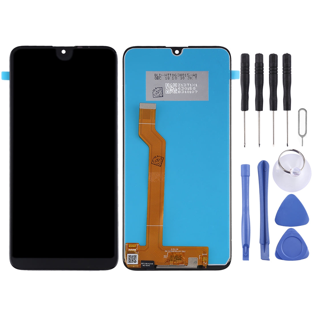 LCD Screen + Touch Digitizer Wiko View 3 Black
