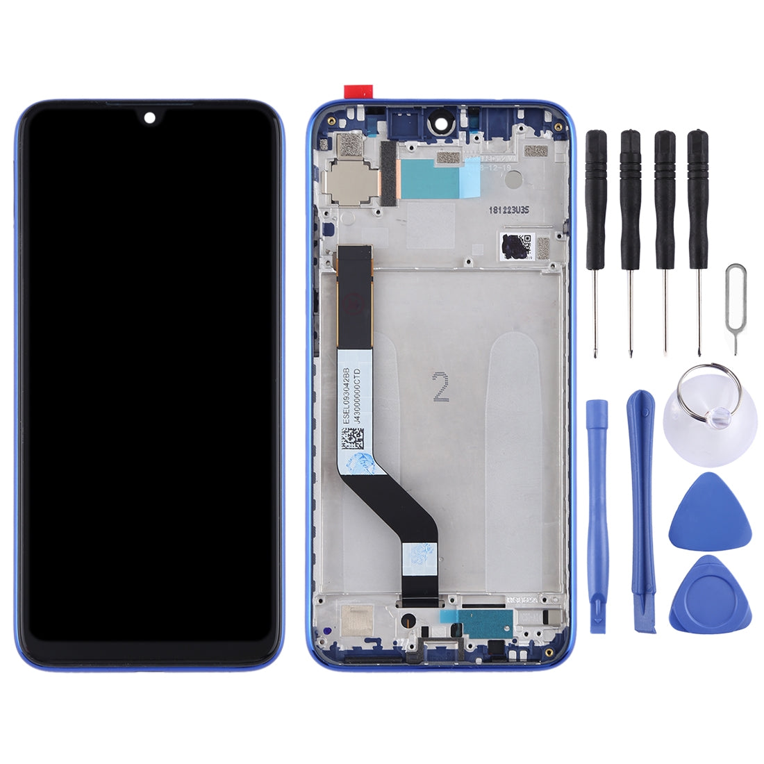 Pantalla Completa LCD + Tactil + Marco Xiaomi Redmi Note 7 Redmi Note 7 Pro Azul