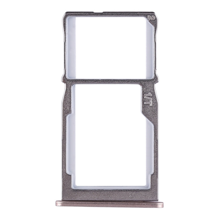 SIM Card Tray + SIM Card Tray / Micro SD Card Tray for Meizu 15 (Gold)