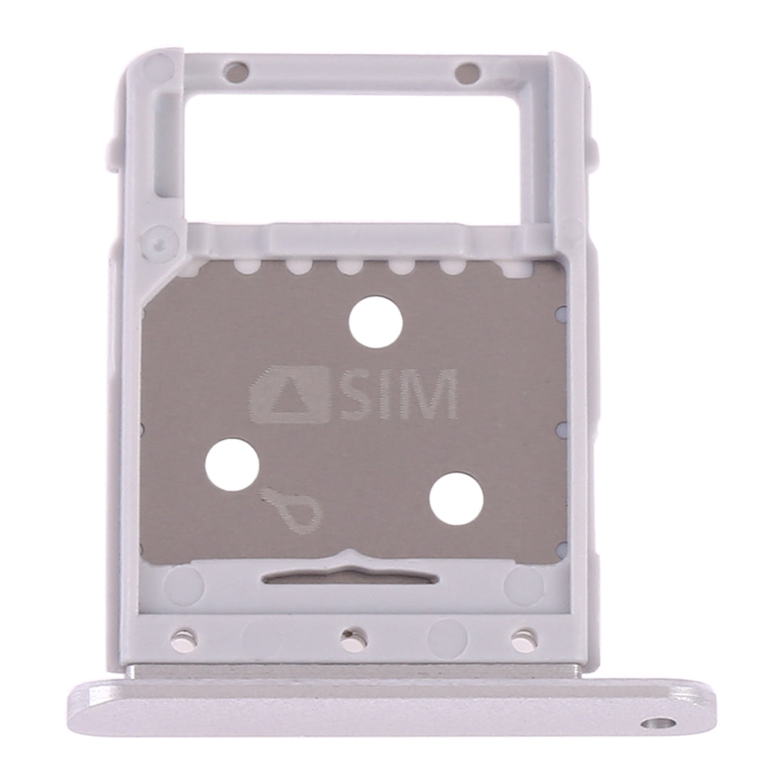 SIM / Micro SD Tray Holder Samsung Galaxy Tab S4 10.5 T835 Silver
