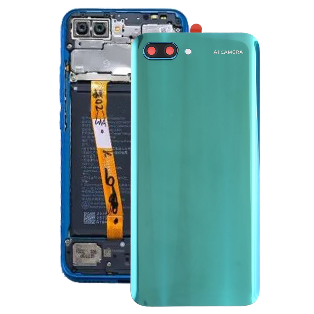 Tapa Bateria Back Cover + Lente Camara Trasera Huawei Honor 10 Verde