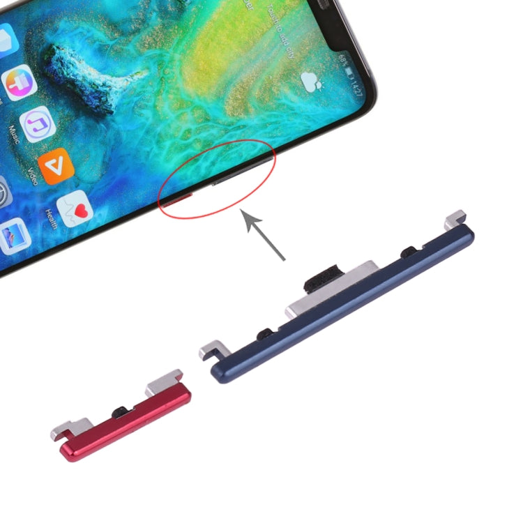 Power Button and Volume Control Button for Huawei Mate 20 Pro (Blue)