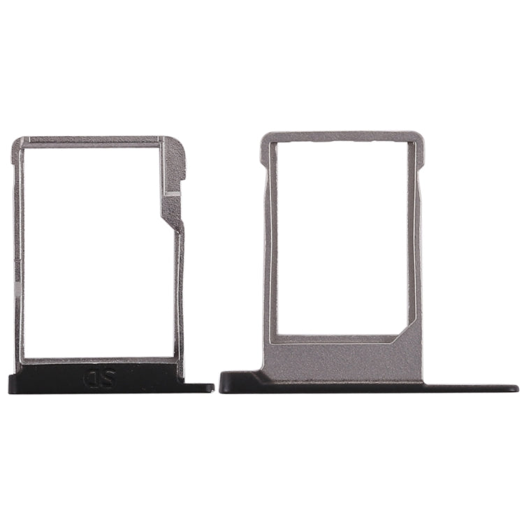SIM Card Tray + Micro SD Card Tray BlackBerry Priv (Black)