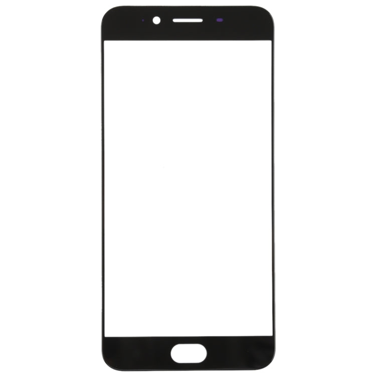 Front Screen Outer Glass Lens for Oppo R9s (Black)
