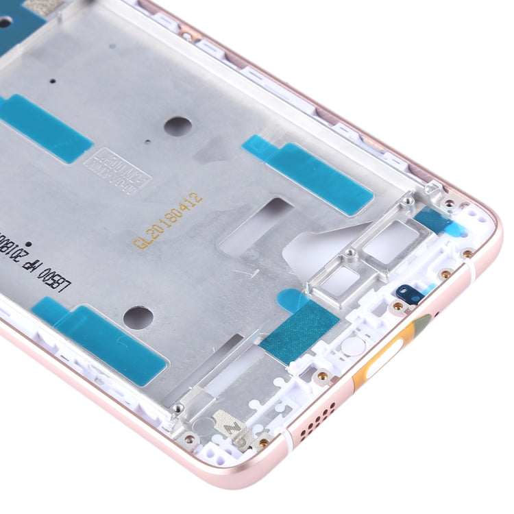 Placa de Bisel con Marco LCD de Carcasa Frontal con Teclas Laterales BQ Aquaris X / X Pro (Oro Rosa)