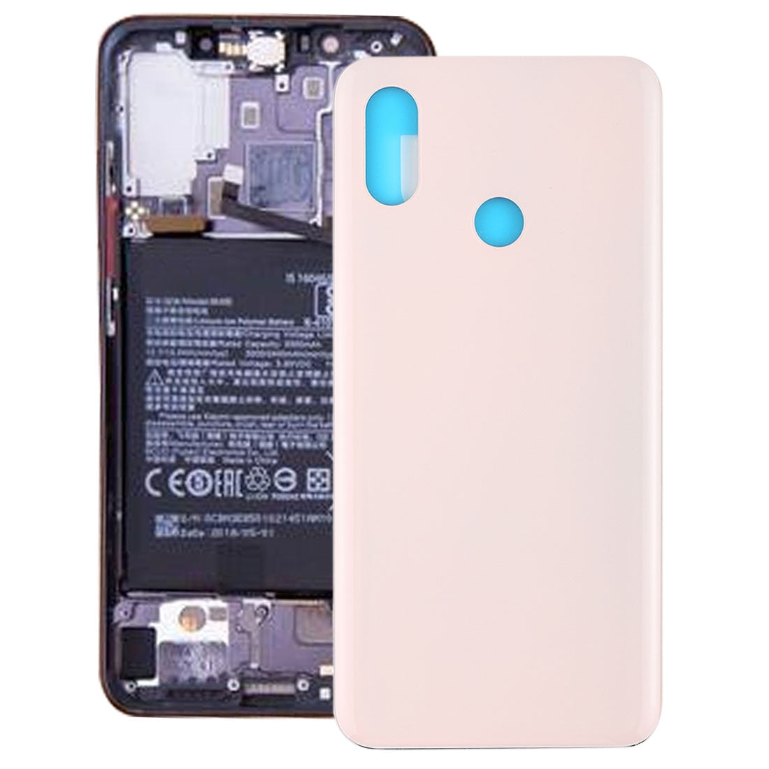Tapa Bateria Back Cover Xiaomi Mi 8 Rosa