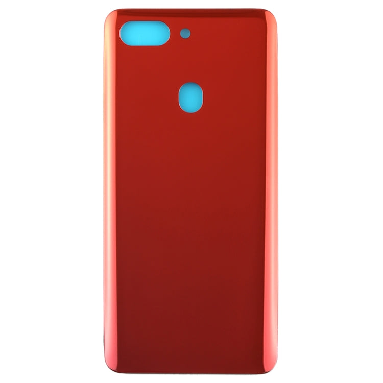 Couverture arrière incurvée pour Oppo R15 Pro (rouge)