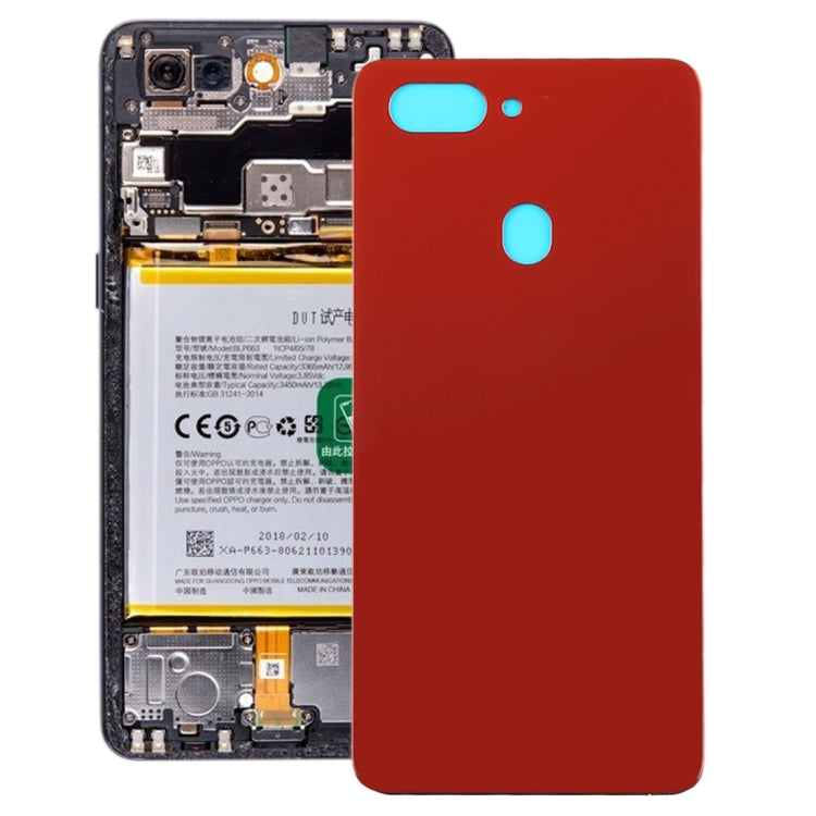 Battery Cover For Oppo R15 (Red)